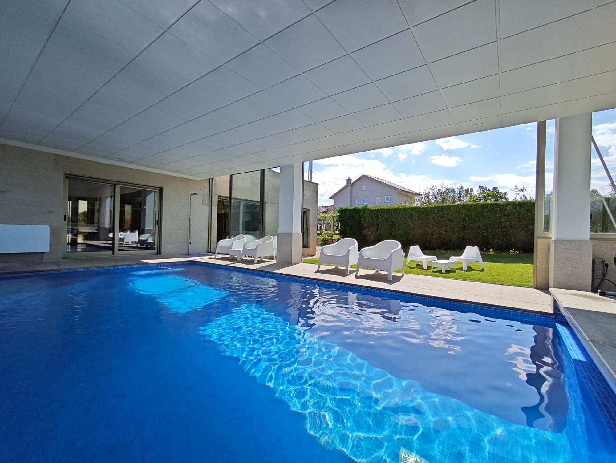 Sanxenxo Casa Rial 47 Con Piscina Climatizada Villa Екстериор снимка